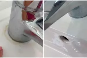 Simpel tanpa digosok, ini trik bersihkan kerak membandel di wastafel kamar mandi pakai 1 bahan dapur