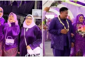Begini jadinya jika fans garis keras ungu gelar pernikahan, 9 potretnya ini jadi idaman pecinta violet