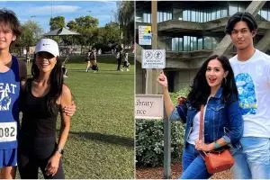 Punya anak masih ABG tinggi badan lebih dari orang tua, potret 9 seleb dan buah hatinya bak kakak adik