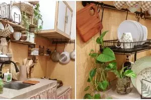 8 Potret dapur mungil ala Korea ini visualnya vintage bikin gemas, bukti sederhana bisa memikat mata