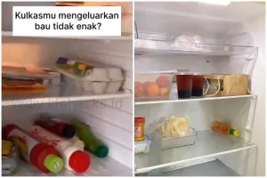 Cuma modal Rp5.000, ini cara hilangkan bau tidak sedap di dalam kulkas pakai 1 bahan dapur