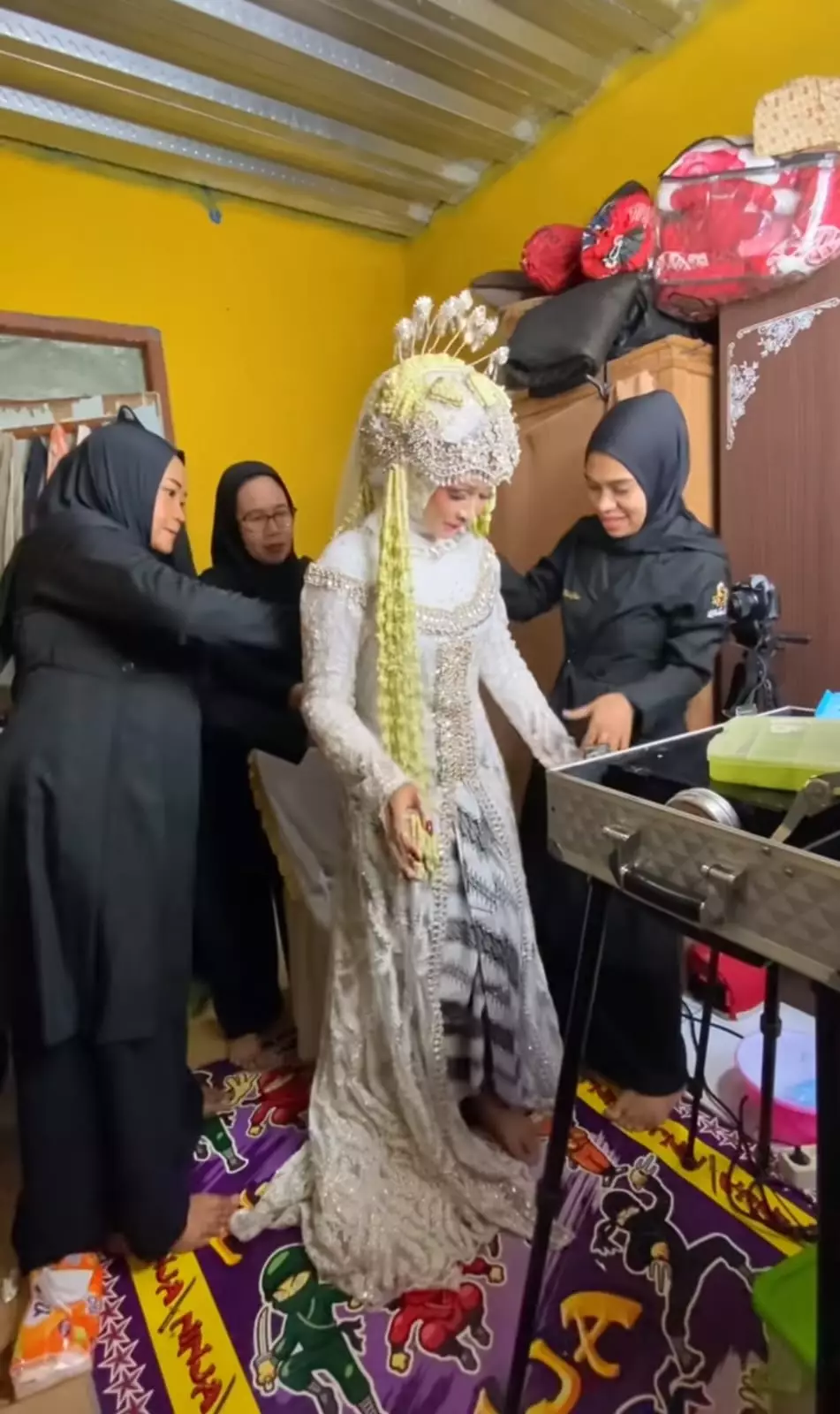 IB: pengantin pengen buang hajat © TikTok