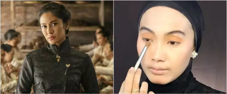 Wanita ini recreate makeup Dasiyah 'Gadis Kretek', hasilnya bikin melongo sampai dipuji Tissa Biani