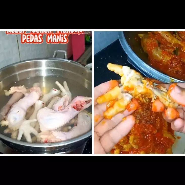 Empuk dalam 5 menit, ini trik rebus ceker agar hemat gas tanpa presto cukup tambah 1 bahan dapur