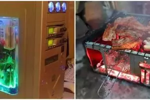 11 Potret kocak alih fungsi barang elektronik ini kreativitasnya nggak kepikiran, ada-ada saja idenya