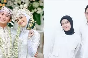 Setahun menjanda segera jadi adik ipar Larissa Chou, 9 potret kisah cinta Nadya Mustika & Iqbal Rosadi