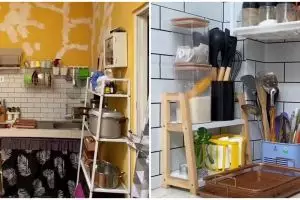 Estetik tak perlu kitchen set, 9 potret dapur tanpa lemari & kabinet ini pas buat renovasi bujet hemat