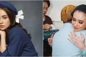 9 Momen Ayushita di upacara langkahan melepas lajang sang adik, pesona cantik pakai kebaya manglingi