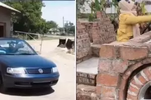 Hanya dikendarai untuk orang percaya diri, 11 potret kocak desain mobil ini nyeleneh pol