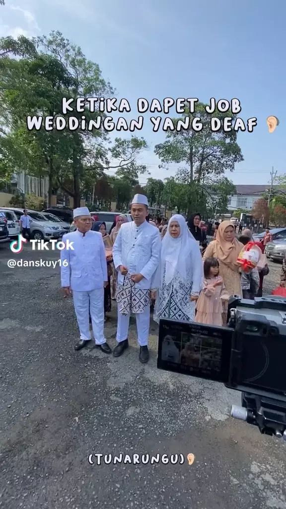 ijab kabul tunarungu © TikTok