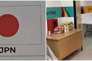 Kondisi ruang ganti timnas Jepang U-17 usai kalah telak dari Spanyol, beri pesan untuk Indonesia