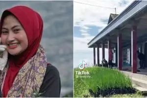 11 Potret rumah berlantai semen milik Novi Listiana pedangdut jadi petani, tak disangka dapurnya mewah