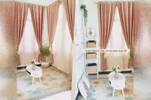 Tanpa sofa tetap elegan, 9 potret ruang tamu mungil konsep lesehan ini visualnya mewah & super estetik