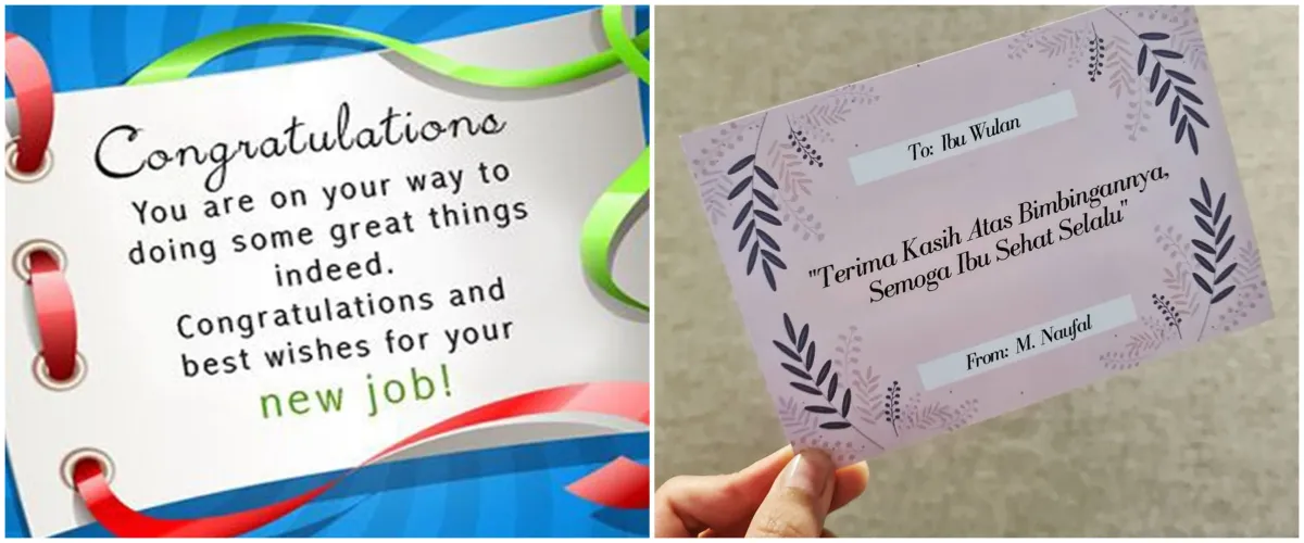 Contoh Card 40 Contoh kartu ucapan selamat dalam bahasa Inggris berbagai tema ...