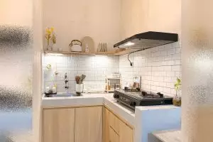 11 Potret dapur mungil rumah subsidi ini estetik dan nyaman, meski ukurannya sepetak nggak bikin sesak