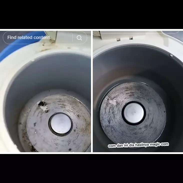 Tanpa pasta gigi, ini trik bersihkan noda kerak di rice cooker pakai 3 bahan dapur