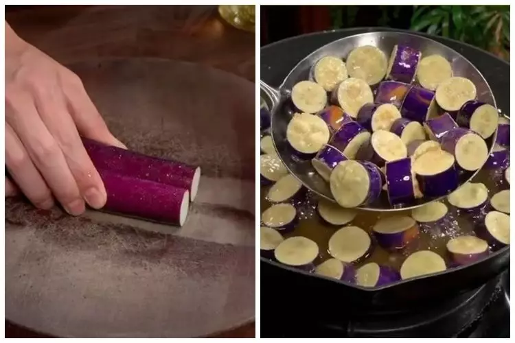 Tanpa ditaburi maizena, ini trik goreng terong agar tak serap banyak minyak pakai 2 bahan dapur