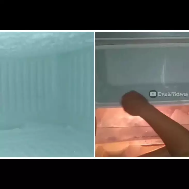 Bukan pakai larutan garam, ini cara cepat mencairkan bunga es di freezer dalam waktu 10 menit