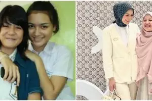 Awet bersahabat sejak SMA, ini 11 potret keakraban Natasha Rizky dan Citra Kirana dulu hingga kini