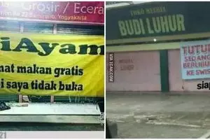 11 Potret kocak alasan toko tutup ini bikin pembeli nyengir kesal, absurd abis
