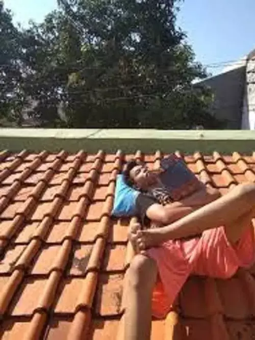 gabut di atap berbagai sumber