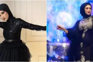 Kecantikannya dinilai mirip Mulan Jameela, 9 potret Nadya Mustika pakai & tanpa makeup bak beda orang