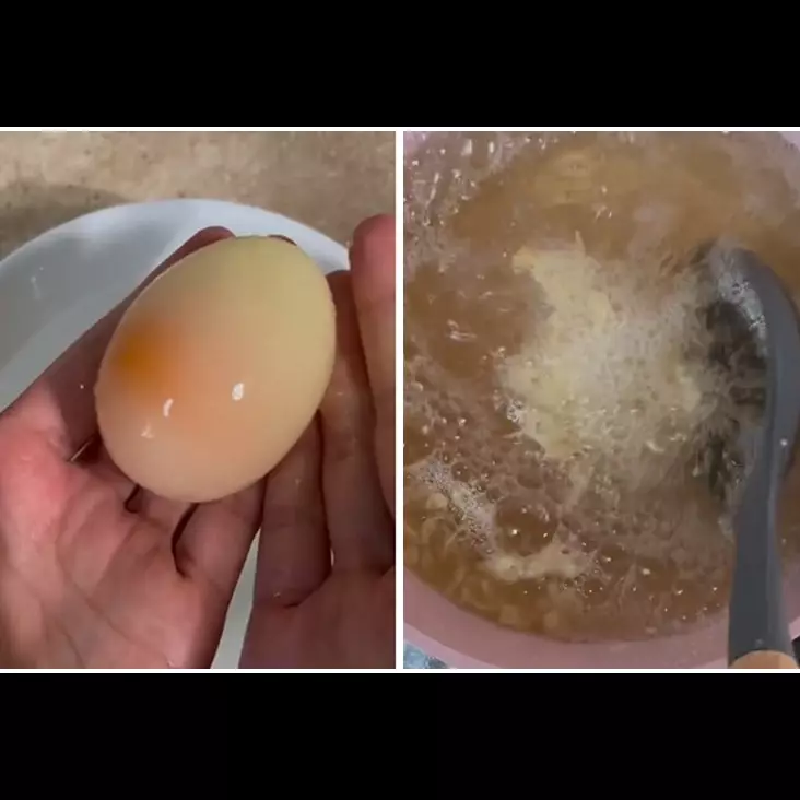 Wanita ini goreng telur beku mentah jadi egg tempura ala anime, hasilnya bikin ngelus dada