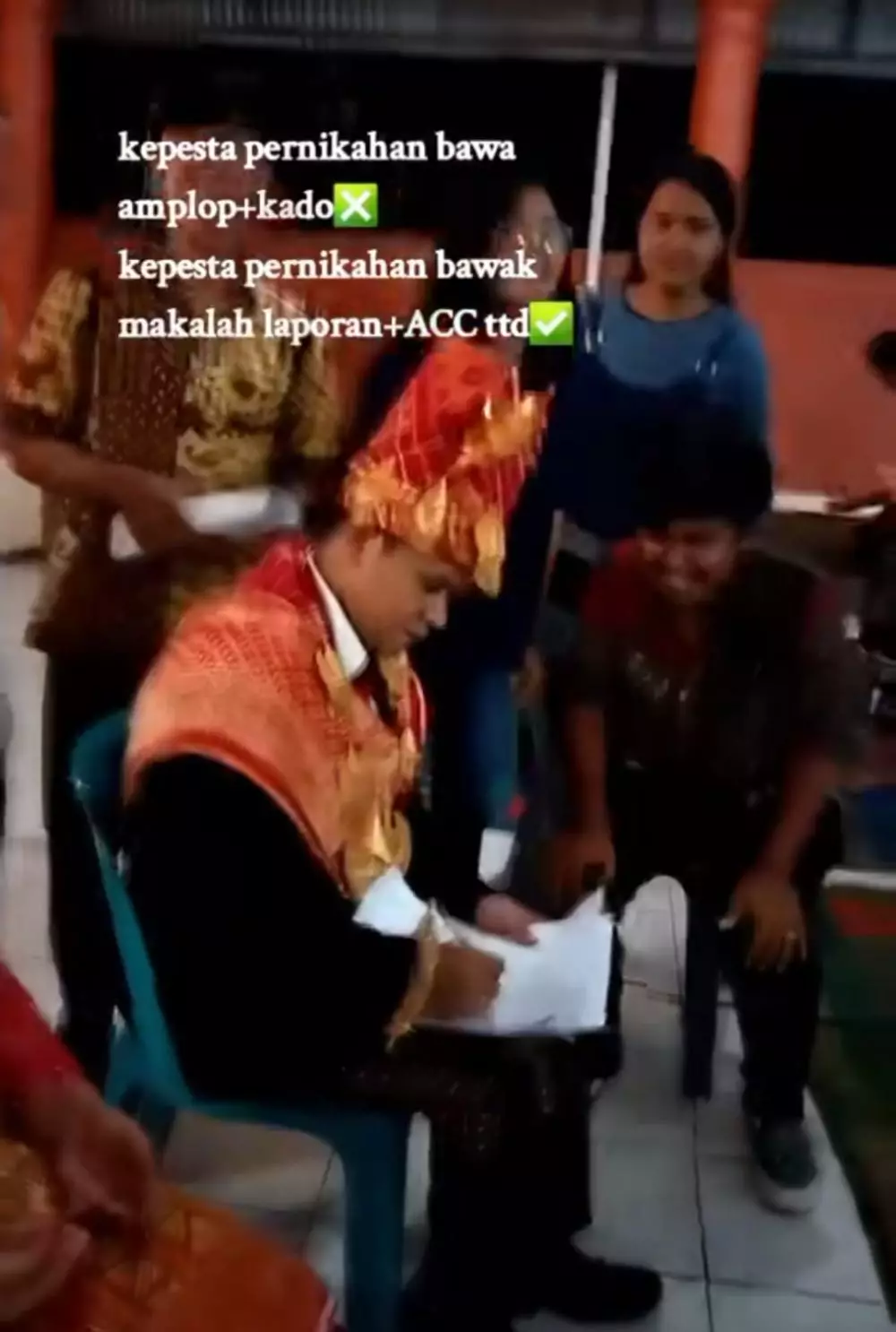 nikah minta ttd © TikTok
