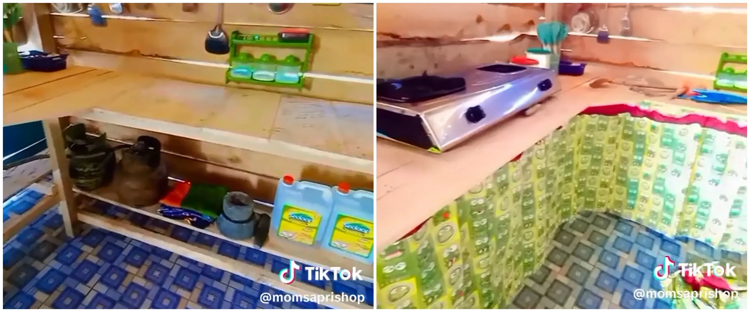 Terbuat dari kayu tak berarti buluk, 7 potret dapur sederhana ini selain rapi juga tampak lapang
