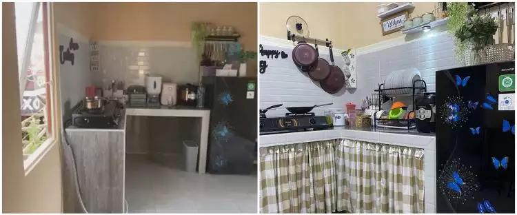 11 Potret dapur rumah subsidi tanpa kitchen set mahal ini desainnya pas buat ibu-ibu pecinta minimalis
