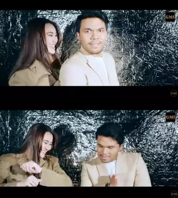 Thariq Aaliyah model video klip Reza Artamevia © TikTok Thariq Aaliyah model video klip Reza Artamevia © TikTok