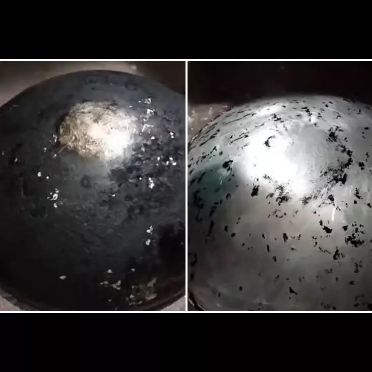 Modal Rp5.000, ini cara bersihkan kerak gosong di pantat wajan agar kinclong lagi pakai 1 bahan dapur