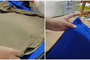 Tak sampai berjam-jam, begini trik mudah setrika baju menumpuk jadi rapi, cepat dan praktis