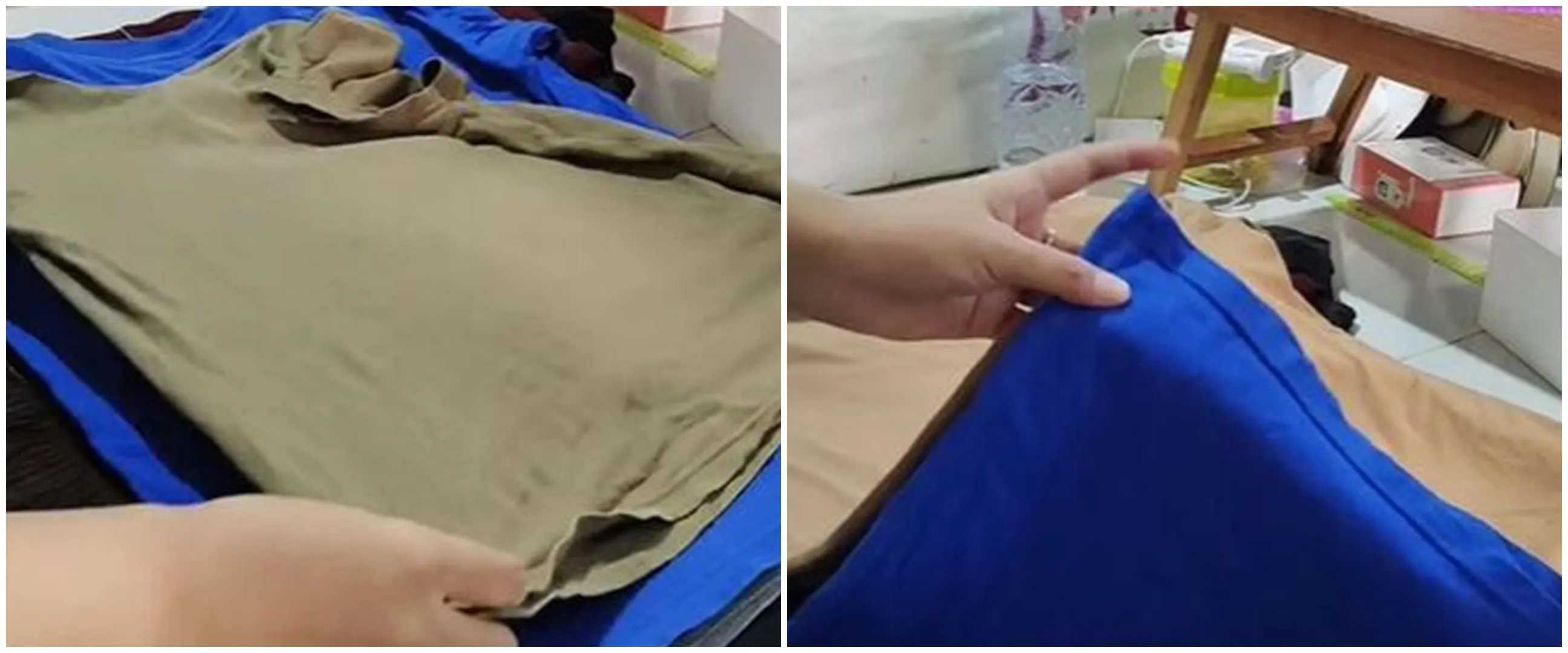 Tak sampai berjam-jam, begini trik mudah setrika baju menumpuk jadi rapi, cepat dan praktis