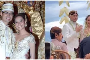 Tampil cantik dan elegan dengan kebaya modern, intip 7 beda gaya pernikahan pertama dan kedua BCL