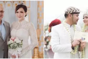 Potret pernikahan kedua 9 penyanyi wanita Tanah Air, BCL tampil anggun dalam balutan kebaya putih