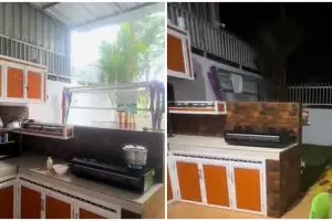 7 Potret dapur outdoor tanpa sekat ini bikin masak antipenat, kesumpekan auto minggat