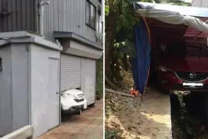 11 Potret kocak desain garasi tak wajar ini bikin tepuk jidat, mending nggak usah beli mobil dulu deh