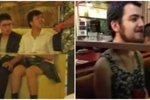 15 Potret kocak refleksi di cermin ini bikin penampakannya bikin mata kegocek, kok bisa ya?