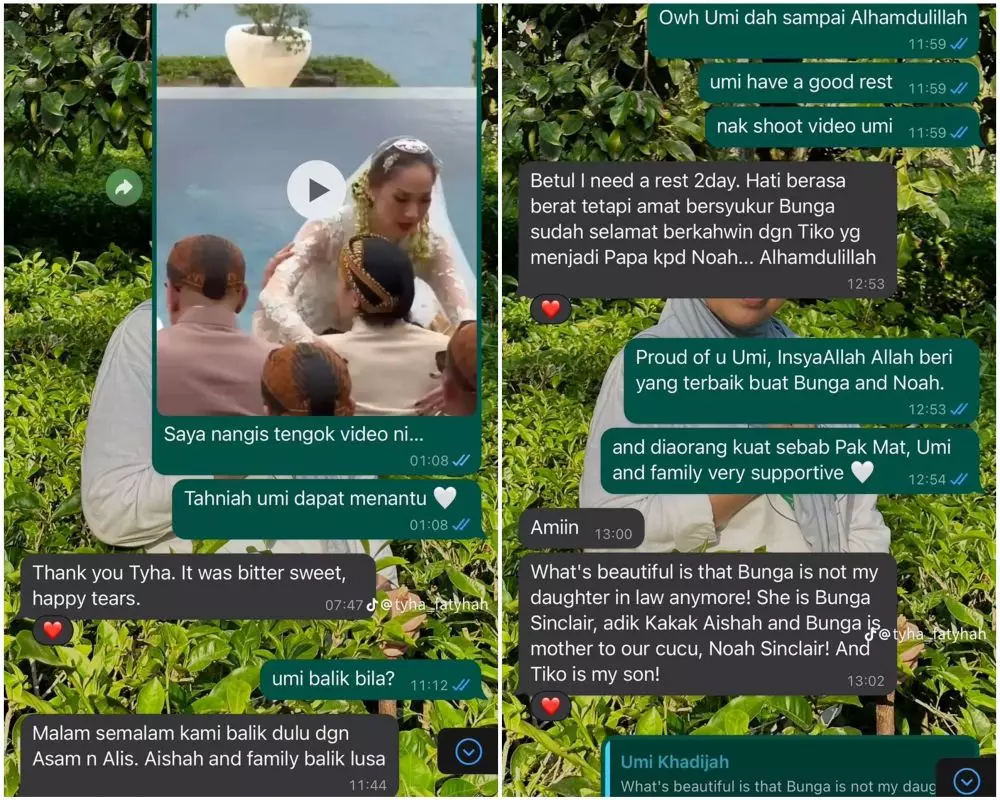 ibu ashraf tak anggap bcl mantu © TikTok ibu ashraf tak anggap bcl mantu © TikTok