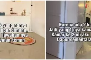 11 Potret dapur semi permanen tanpa kitchen set ini cocok buat ibu-ibu bujet pas-pasan berjiwa estetik