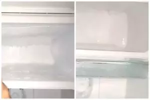 Bukan kipas angin atau hair dryer, ini trik bersihkan bunga es freezer pakai 1 alat dari ampas dapur