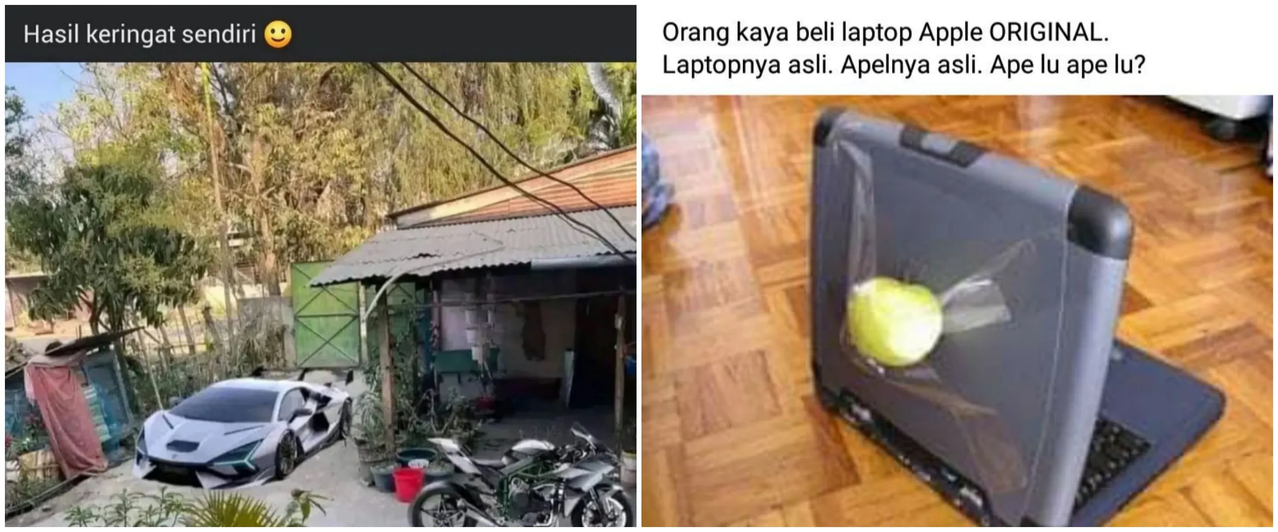 Gaya elit tapi budget sulit, 13 potret lucu orang pura-pura kaya ini imajinasinya nggak ada lawan 