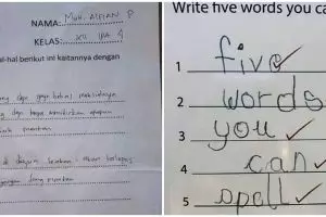 11 Potret lucu jawaban murid ini bikin guru bingung mau kasih nilai berapa, absurdnya kelewatan