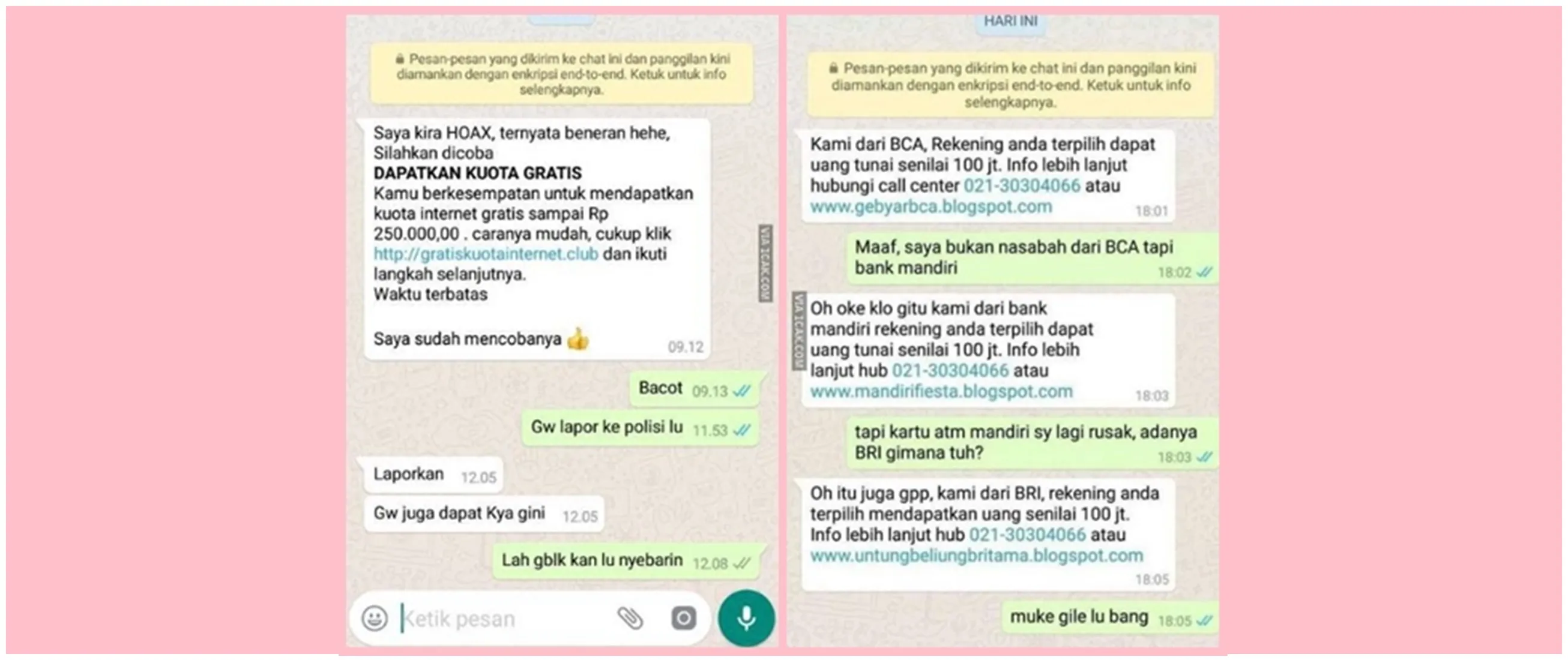 13 Chat lucu ngusilin penipu ini bikin pengen ketawa, yang nipu auto merasa gagal
