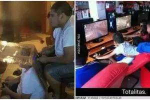 11 Potret kocak orang main game ini tingkahnya di luar dugaan, emang boleh seabsurd itu?