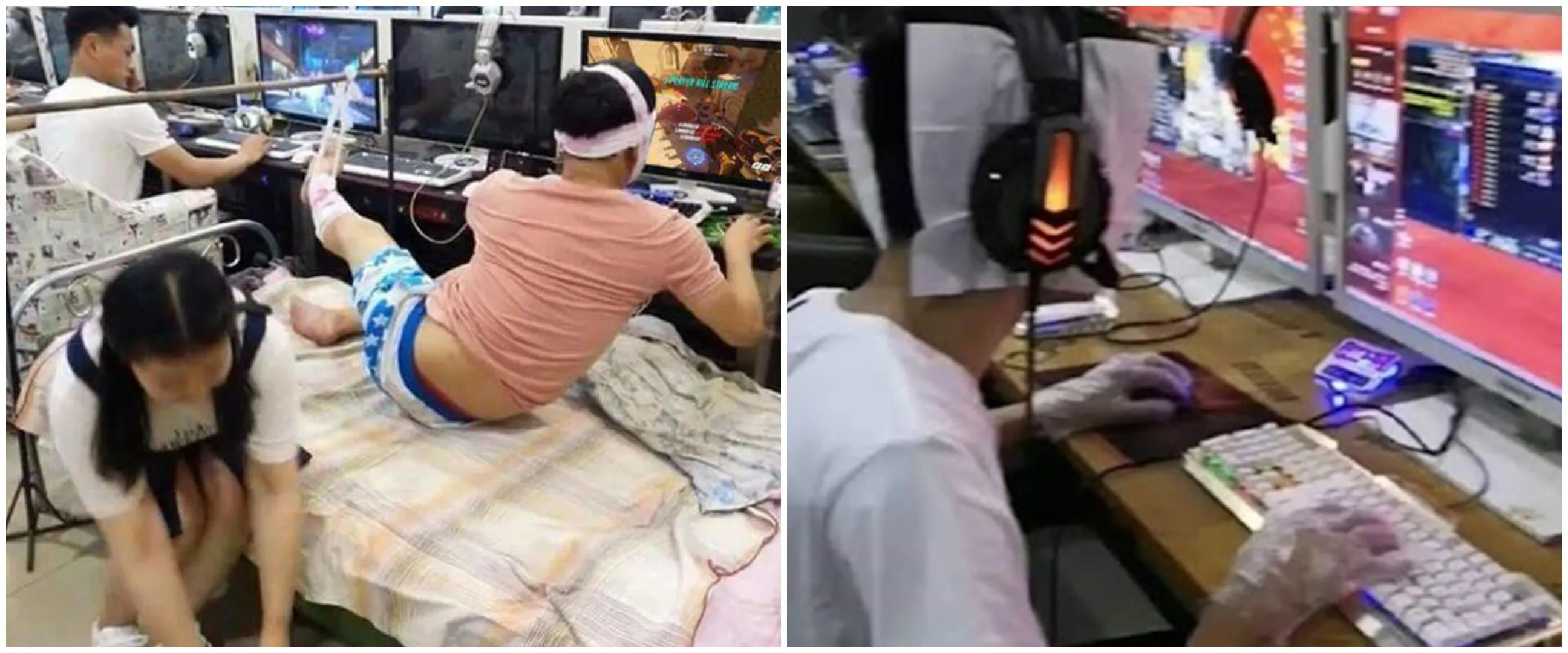 11 Potret kocak penampakan orang main game ini bikin nyengir lebar, ada-ada aja idenya