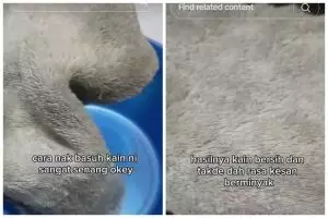 Tak perlu disikat, ini trik mencuci lap dapur agar kinclong dan bebas bau cuma tambah 2 bahan dapur