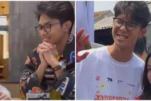 Dijodoh-jodohkan hingga diboyong ke acara debat capres, ini 9 momen kedekatan Alam Ganjar dan Eca Aura