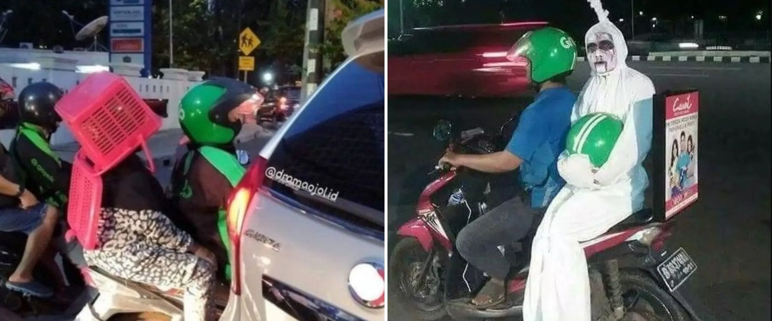11 Potret kocak kelakuan penumpang ojek online ini bikin nggak habis pikir, tujuannya apa sih?